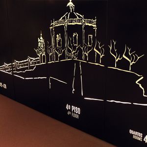 panneau décoratif en métal
