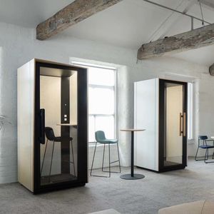 bureau POD avec éclairage intégré