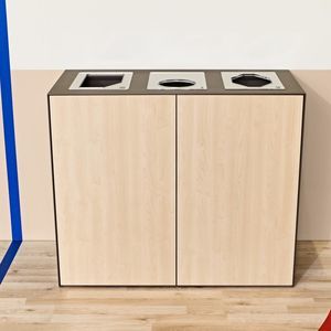 système de collecte de déchets mixtes