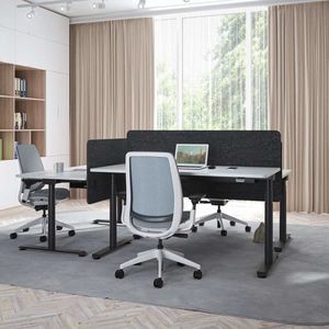 séparateur de bureau sur bureau