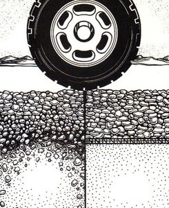 géotextile tissé / en polypropylène / pour stabilisation de sol
