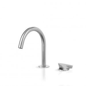 mitigeur pour vasque / en inox / 2 trous