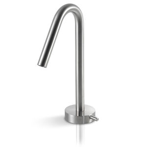 mitigeur pour vasque / en inox / 1 trou