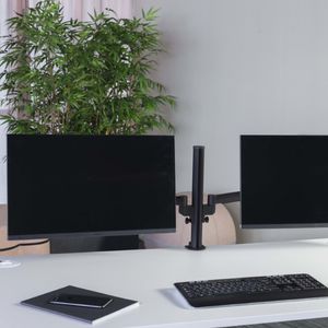 support pour écran de bureau / double
