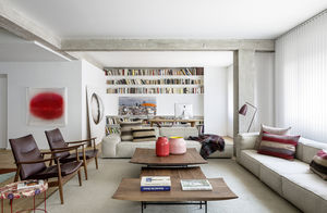 maison modulaire / contemporaine / en béton / écologique