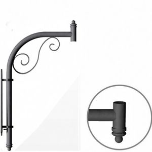 console pour lampadaire urbain en acier galvanisé à chaud 1