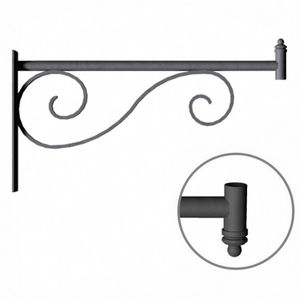 console pour lampadaire urbain en acier galvanisé à chaud 1