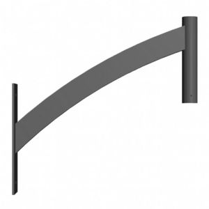 console pour lampadaire urbain en aluminium anodisé 1