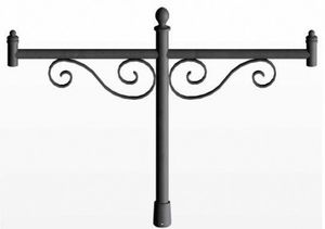 console pour lampadaire urbain en aluminium 1