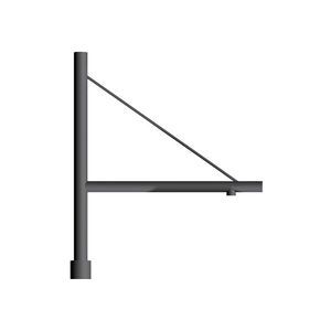 console pour lampadaire urbain en acier galvanisé à chaud 1