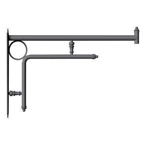 console pour lampadaire urbain en acier galvanisé à chaud 1