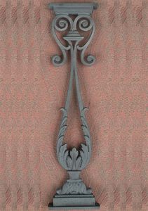 garde-corps en fonte