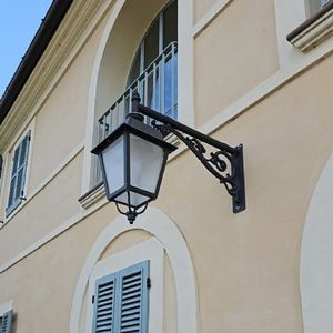console pour lampadaire urbain en fonte