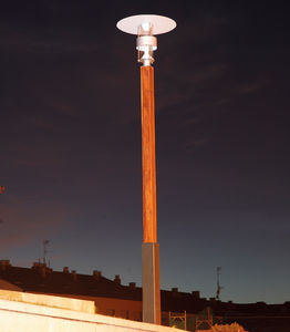 console pour lampadaire urbain en fonte