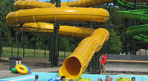 toboggan tournant