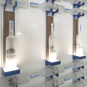 porte-bouteille aluminium