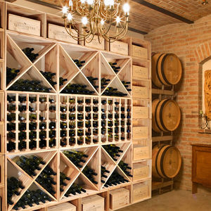 cave à vin murale