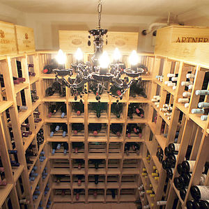cave à vin murale