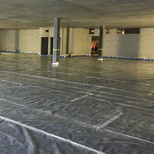 isolant d'absorption acoustique / en polyuréthane / pour plancher / en rouleau