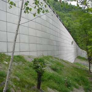 mur de soutènement en béton armé