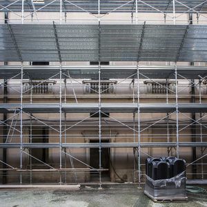 échafaudage en acier galvanisé