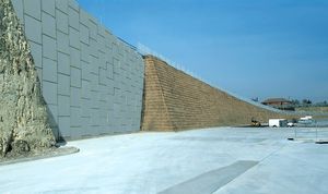 mur de soutènement en béton 1