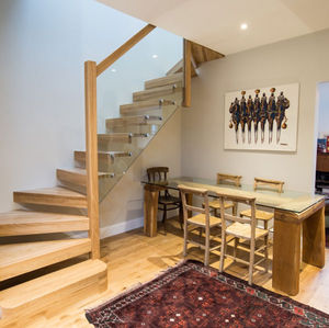 escalier quart tournant