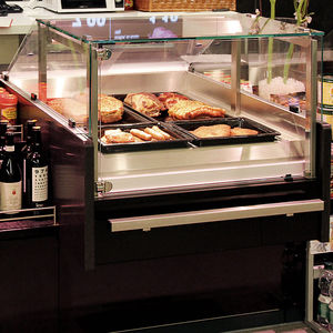 vitrine chauffante comptoir