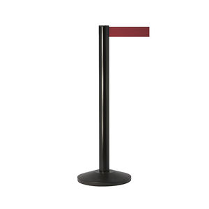 poteau de guidage à sangle rétractable