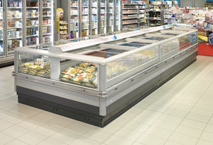 vitrine réfrigérée îlot