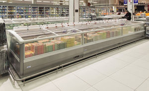 vitrine réfrigérée îlot