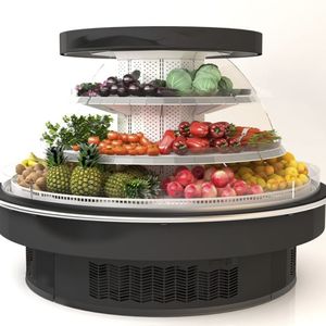 vitrine réfrigérée îlot