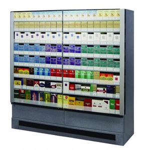 distributeur automatique de cigarettes
