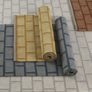 tapis contemporain / à motif / en laine / rectangulaire