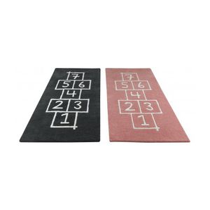 tapis contemporain / à motif / en laine / en polyester