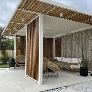 pergola adossée