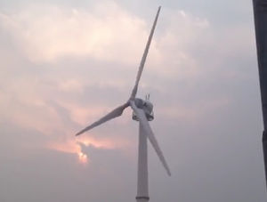 petite éolienne à axe horizontal