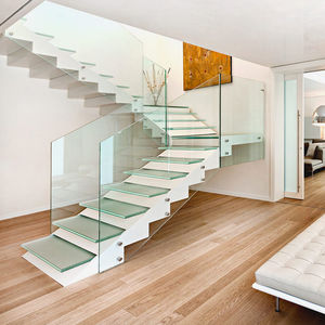 escalier demi-tournant