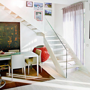escalier quart tournant