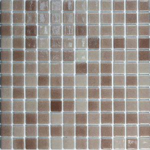 mosaïque de piscine / au sol / en verre / à motif