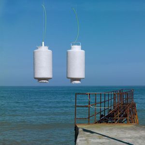 suspension / contemporaine / en fibre de verre / lanterne