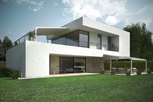 pergola adossée
