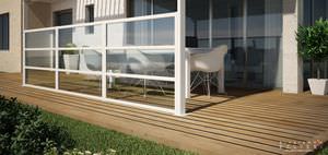 paravent de terrasse contemporain