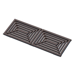 grille de drainage en fonte