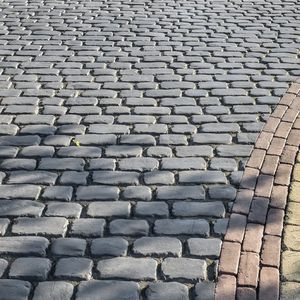 pavé en pierre reconstituée
