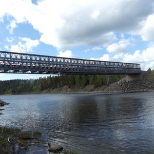 pont en acier galvanisé