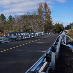 pont en acier galvanisé