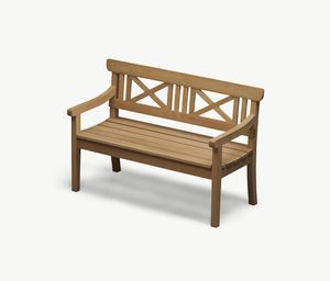 banc de jardin contemporain