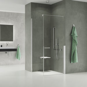 paroi de douche pivotante 1