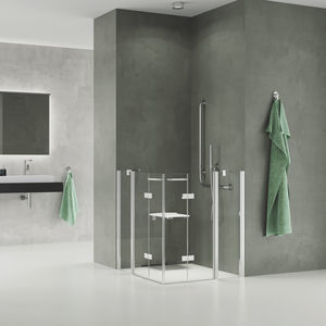paroi de douche pliante